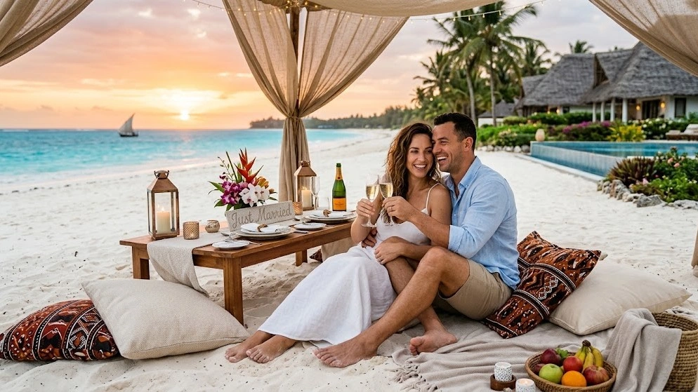 10-Day Ultimate Luxury Kenya Honeymoon Safari & Beach