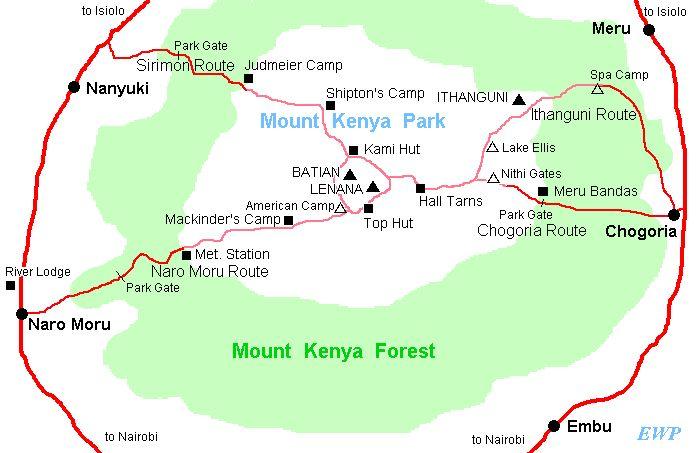 Chogoria Route Mt Kenya: Best Scenic Descent
