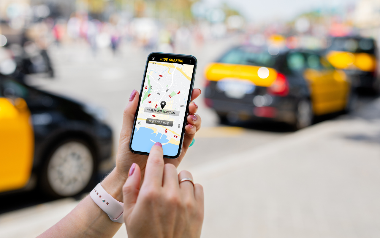 Using a ride-hailing app for safe transport in Nairobi