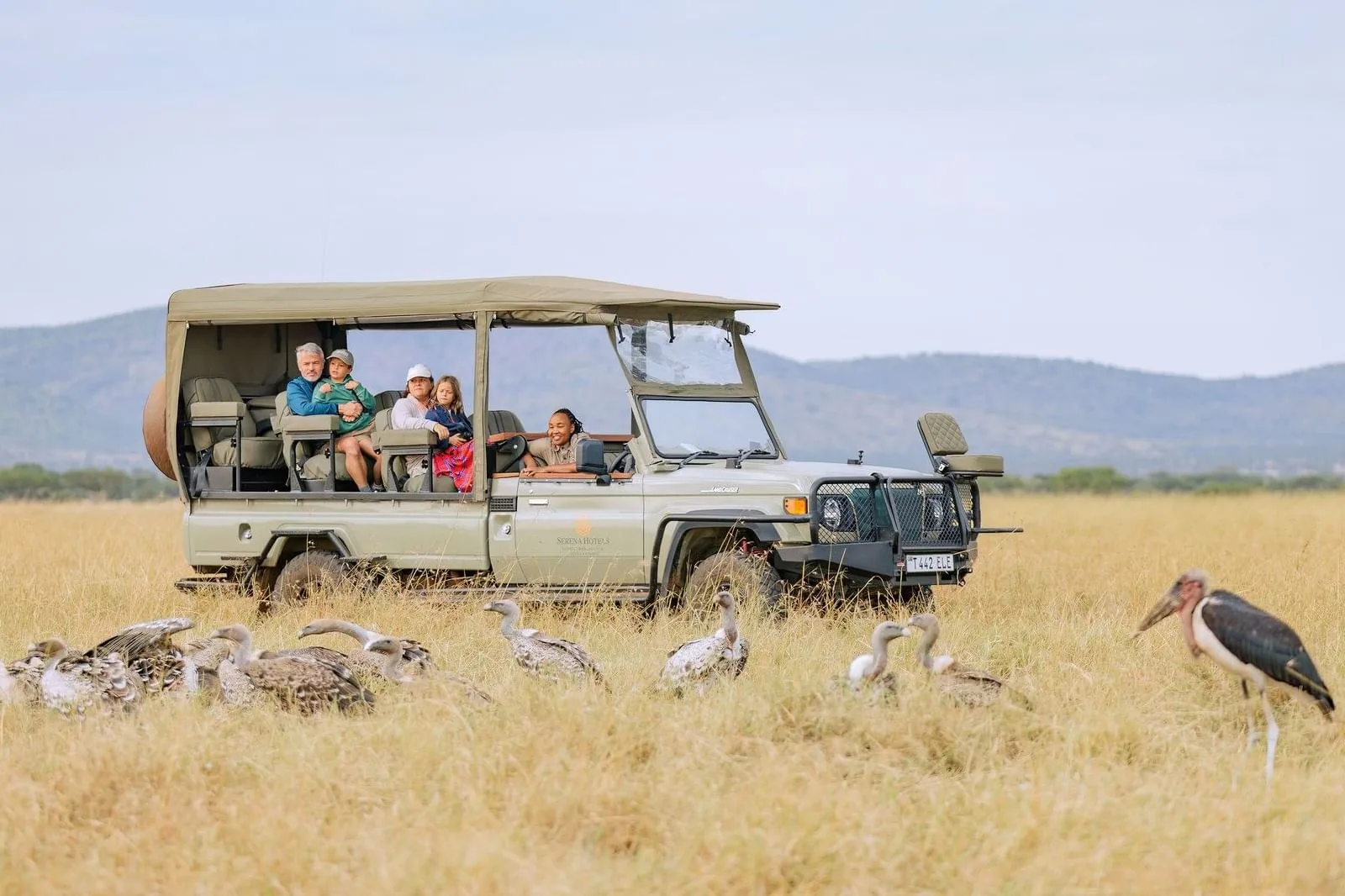 Serena Adventurers' Club activity for children at Sweetwaters Serena Camp